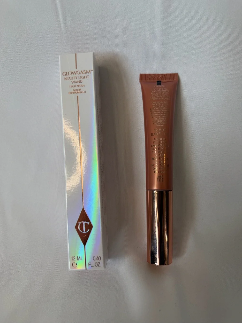 Charlotte Tilbury Glowgasm Beauty Light Wand - “Glowgasm” NIB